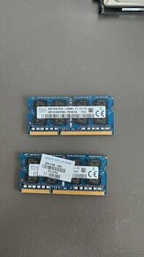 2x HP notebook RAM 4GB 2Rx8 PC3L