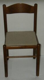 Čalouněná jídelní židle - 4ks - 1