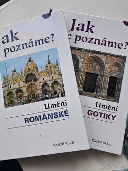 Umění gotiky a románské 2 knihy