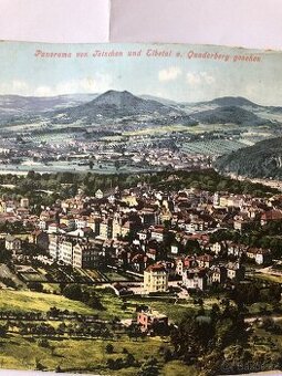 Panorama Tetschen und elbetal