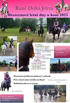 Westernové příměstské pobyty u koní - 1
