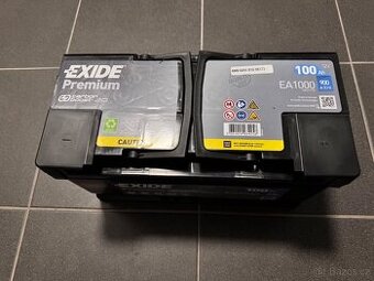 Autobaterie EXIDE Premium 100Ah, 12V, EA1000