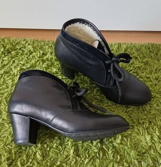 Dámské zimní kotníkové boty - Memery - Vintage shoes