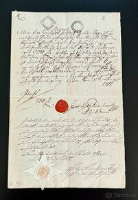 Soubor historických notářských dokumentů - 1