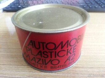 Automobilové plastické ČSSR mazivo do veterána, dekorace