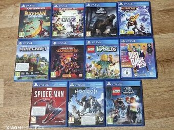 PS4ka 500GB+ 4x ovladač + 11 her