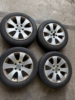 Škoda Superb II originální ALU disky 5x112 R16