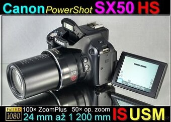 Canon PowerShot SX50 HS 50x Op.Zoomfull HDVRAW