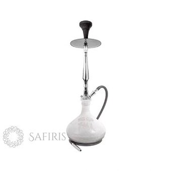 Vodní dýmka Sahara Smoke SS5 68 cm bílá