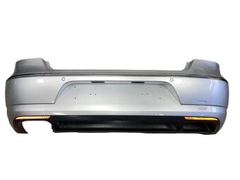 Zadní nárazník stříbrná metalíza LA7W VW Passat CC FL 2013