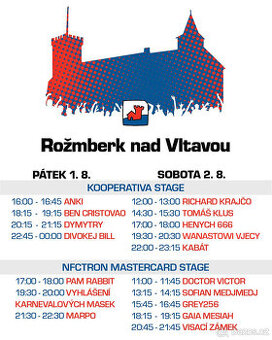 Hrady.cz - Rožmberk nad Vltavou - vstupenka