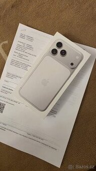 iPhone 17 Pro MAX 256 stříbrný nový 2r. záruka Praha/Liberec