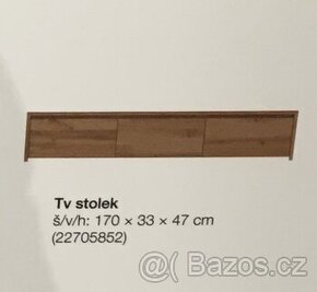 Nová komoda pod TV Tahoe + police