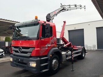 MERCEDES-BENZ AXOR 1833 HÁKOVÝ NOSIČ HYDRAULICKÁ RUKA HIAB