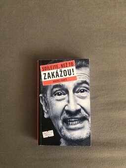 Ručně podepsána kniha Andrejem Babišem