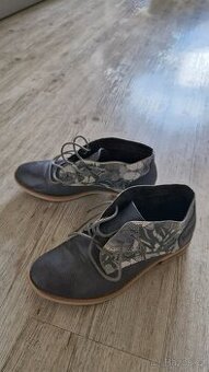 Kotníčkové boty Distanc, světle modré