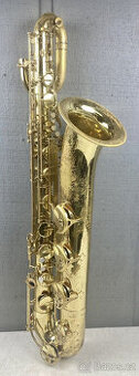 Barytonový saxofon Yamaha YBS-52 v dobrém herním stavu 01359