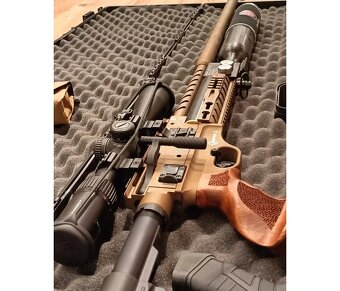 vzduchovka Hatsan Sniper L 6,35,optika 4-16x40,156J,200J J