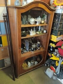 Skleník,starodávná vitrína