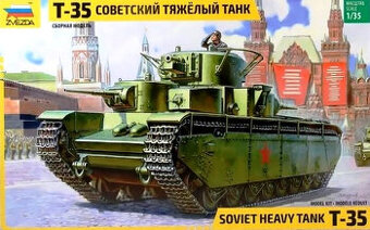 Sovětský těžký tank T-35 | Zvezda | 3667 | 1:35