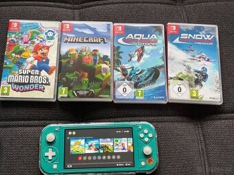 Nintendo switch lite verze animal crossong 12/2023 top stav