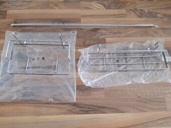 Kuchyňské VĚŠÁKY z nerezové oceli, 2 ks