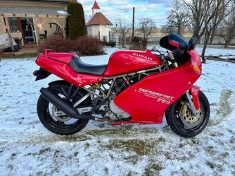 Ducati 750ss, supersport, plně funkční, serviska