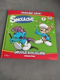Šmoula kouzelník 40 Deagostini Kniha povolání světa