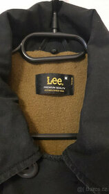 Černý dámský kabát vel. M, zn. Lee