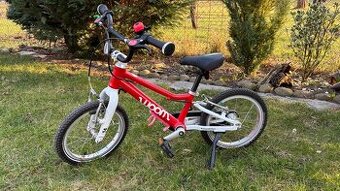 Dětské kolo Woom 2, velikost 14 se stojanem