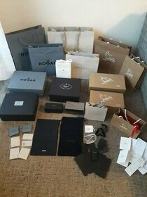 Prada, Hogan, Jimmy Choo,  Christian Louboutin