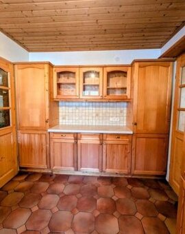 Venkovská kuchyně z masivu se spotřebiči,6395