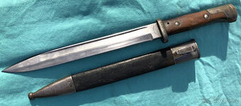 Německý bodák M84/98 – 1. světová válka