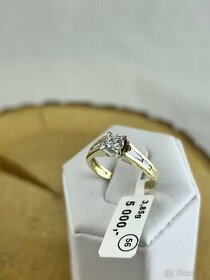 Dámský zlatý prstýnek/prsten - více druhů 7