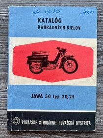 Katalog náhradních dílů - Jawa 50 - 20 / 21 ( 1969 )