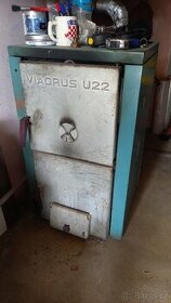 Kotel na tuhá paliva - Viadrus U22 - 1