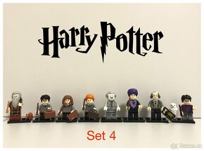 Rôzne figúrky Harry Potter (8ks) typ lego - nove - 1