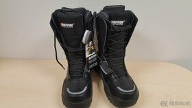 Nové boty Baffin Powder Boots 9 Black/Silver, vel. EUR 40,5 - 1
