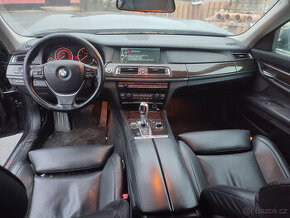 Bmw f02 prelci černý kožený interiér.Č.3