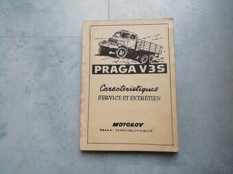 Praga V3S - příručka ve francouzštině - doprava v ceně - 1