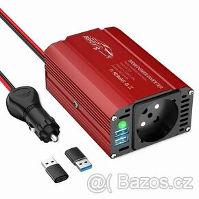 BGFOX 300W Car Power Inverter 12V/230V