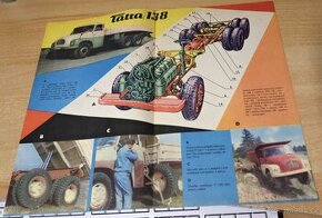TATRA 138, ORIG. DOBOVÉ 1962, 34X28CM (TATRA 111,128,148, TA