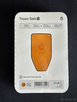 Hardwarová Peněženka Trezor Safe 3 BTC only - 1