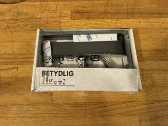 IKEA BETYDLIG Nástěnná/stropní konzole, šedá - 1
