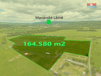Prodej pole, 164580 m², Mariánské Lázně