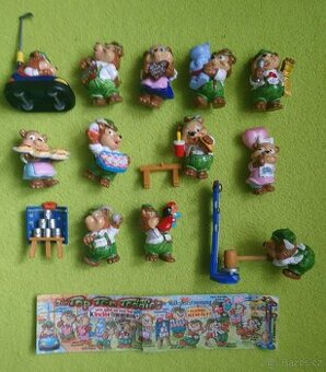 Kinder figurky - sada Medvídci na pouti 1x BPZ