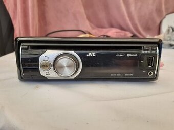 Autorádio JVC, CD-MP3, přehrávač Bluetooth, USB, aj.