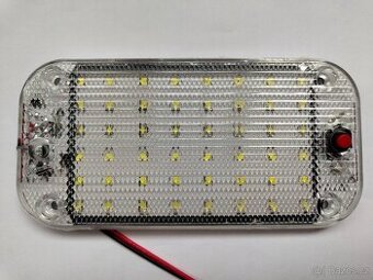 Led světlo 12 / 24v 6500k s vypínačem. Rozměry: 15x7,5x0,9c
