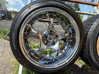 Nové alu kola 5x100 r16 Schmidt Space + letní pneu TOP CENA