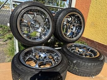 Nové alu kola 5x100 9jx16 ET 15 + 25 Schmidt Space TOP CENA